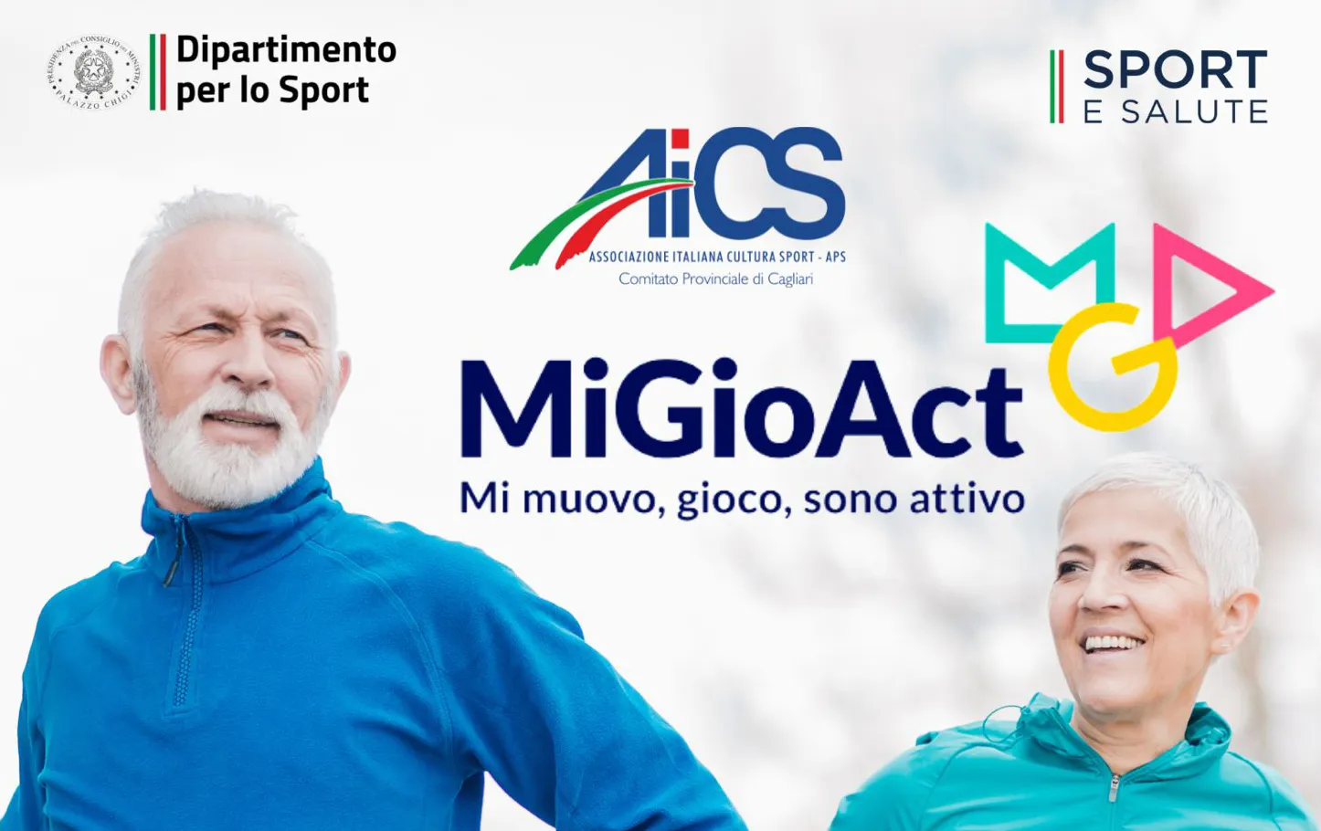 Presentazione progetto “MiGio.Act – Mi muovo, gioco, sono attivo” attività sportiva gratuita per persone con più di 60 anni - martedì 28 marzo 2023 presso sala consiliare del Comune